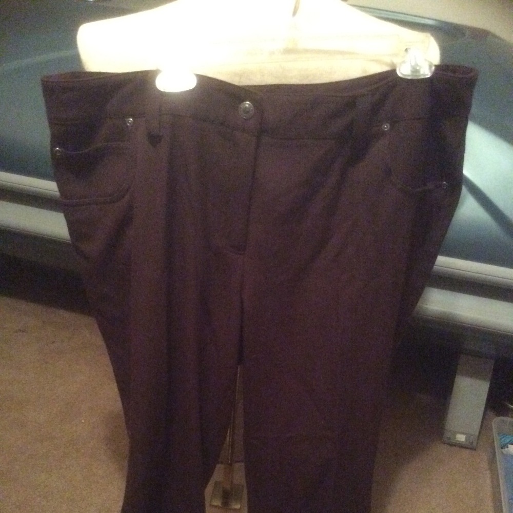 Rafaela Woman 20W brown pants